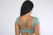Load image into Gallery viewer, Mint Green Purpose Collection Crop Top
