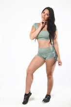 Load image into Gallery viewer, Mint Green Purpose Collection Crop Top
