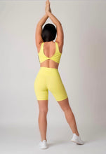 Load image into Gallery viewer, Neon Yellow Biker Shorts
